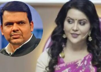 आवडते नेते कोण ? विचारताच अमृता फडणवीस म्हणाल्या, “घर की मुर्गी ,दाल बराबर…..माझे आवडते नेते..!”