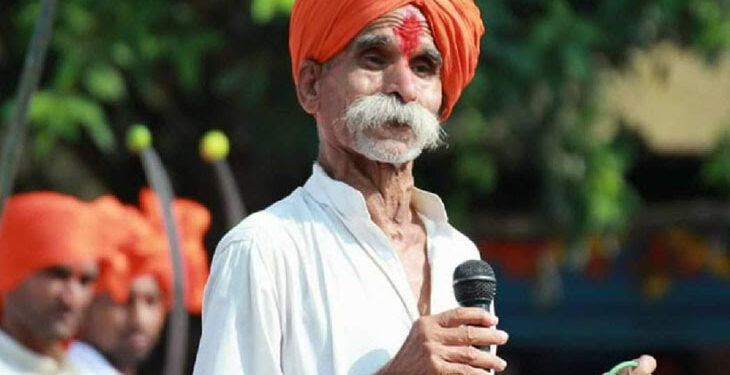 सांगलीत संभाजी भिडे गुरुजींचा अपघात, सायकलवरून पडल्याने गंभीर जखमी..