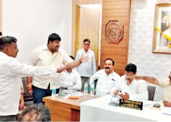 सांगलीत राष्ट्रवादी-भाजप पदाधिकार्‍यांमध्ये ‘तु तु- मै मै’..! 