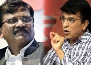 किरीट सोमय्या आणि त्यांचा मुलगा फरार, संजय राऊतांचे ट्वीट चर्चेत