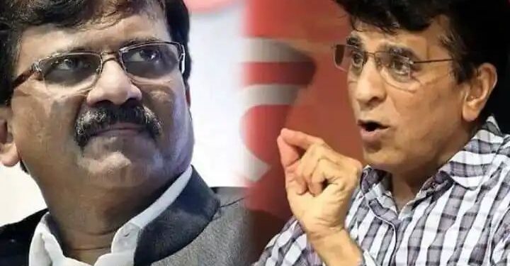 किरीट सोमय्या आणि त्यांचा मुलगा फरार, संजय राऊतांचे ट्वीट चर्चेत