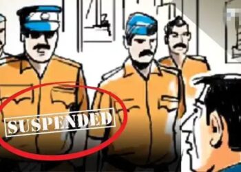 पोलीस अधिकाऱ्यासह पाच कर्मचारी निलंबित…निलंबित करण्याचे कारण काय ,वाचा सविस्तर..
