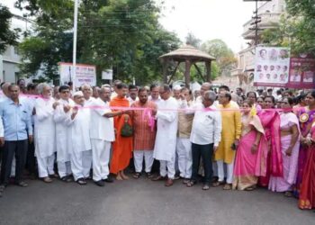 सांगली | जैन सभेच्या शताब्दी अधिवेशनाचे थाटात उद्‍घाटन संपन्न..