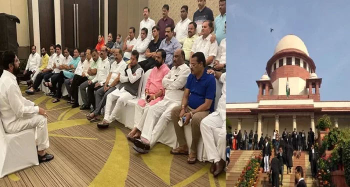एकनाथ शिंदे गटाची सर्वोच्च न्यायालयात धाव, उद्या सुनावणी होण्याची शक्यता