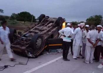 वारकऱ्यांच्या दिंडीत जीप घुसली, २५ वारकरी जखमी, चौघेजण गंभीर …