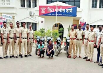 विटा पोलिसांनी केल्या दोन गुन्हेगारांकडून चार मोटरसायकली जप्त