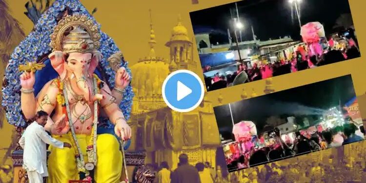 हे फक्त मिरजेतच घडतं। : गणरायाची मिरवणूक मशिदी समोर आली ,आणि काय झालं… वाचा सविस्तर..