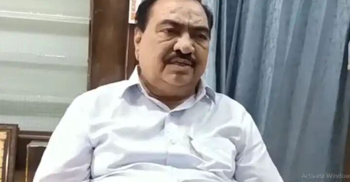 ब्रेकिंग | एकनाथ खडसेंची प्रकृती अस्वस्थ, पोलीस ठाण्यातच केली वैद्यकीय चाचणी…
