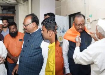 संभाजीराव भिडे यांची चंद्रशेखर बावनकुळे यांनी घेतली भेट..