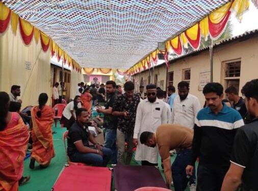 दोस्ती पॉवरच्या वर्धापनदिनानिमित्त महारक्तदान शिबिर