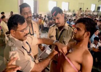 २ जानेवारीपासून पोलीस भरती प्रक्रिया ,शहरात ४१ तर ग्रामीणमध्ये १९७ पदे..