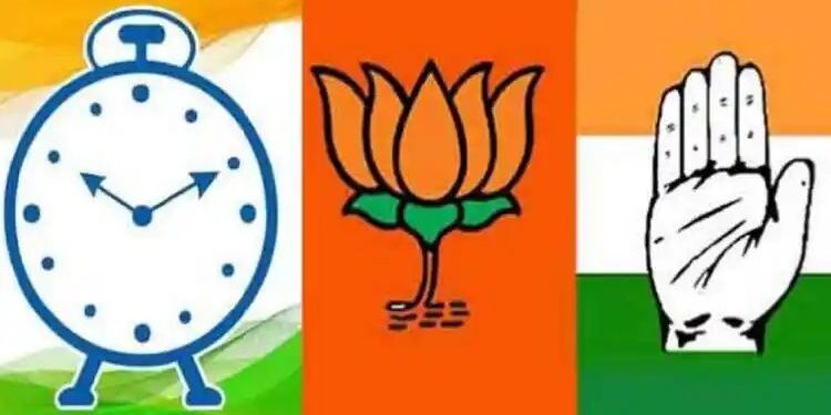 मोठी बातमी : महाराष्ट्राच्या राजकारणात खळबळ माजवणारी बातमी: पहिल्यांदाच भाजप, काँग्रेस, राष्ट्रवादी व शिंदे गटाची महायुती ; ठाकरे गट एकाकी..!