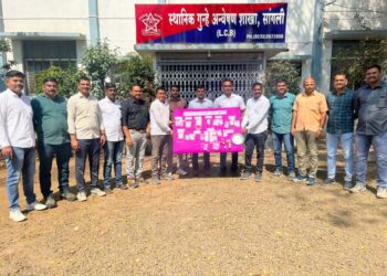 स्मार्ट पोलिसिंगच्या मार्गावर एलसीबीची उडी ; शिंदेंच्या “स्मार्ट – वर्कने” उघड झाली घरफोडी..!