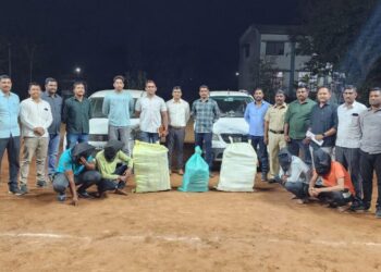 सांगलीत गांजा तस्करी प्रकरणी चौघांची टोळी जेरबंद ; २० लाखांचा गांजा जप्त करीत एलसीबीची मोठी कारवाई.