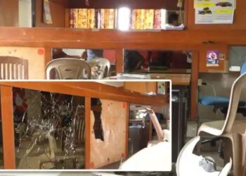 कोल्हापुरात मनप्पुरम फायनान्स कंपनीची तोडफोड