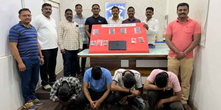 कुपवाड मधील टोळक्याने लावला आयपीएलवर सट्टा..! करियरला लागला बट्टा तर एलसीबीने दाखवला “मेरी आवाज सुनो” चा पट्टा..!!