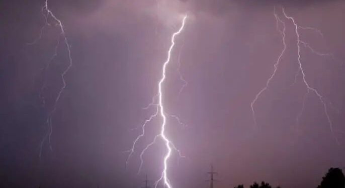 सांगलीतील धुळकरवाडीत वीज पडून दोन म्हैशी ठार; मेघगर्जना, विजांच्या कडकडाटासह पावसाची हजेरी