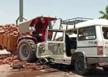 Sangali Accident: भीषण अपघात! वीटाने भरलेल्या ट्रॅक्टरची बोलेरोला धडक; एकाच कुटूंबातील पाच जणांचा मृत्यू