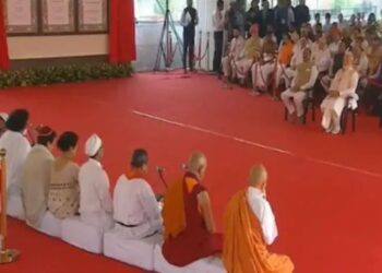 नव्या संसद भवनात दिसला सर्वधर्म समभाव; 12 धर्माच्या प्रतिनिधींनी केली प्रार्थना; पहा Video