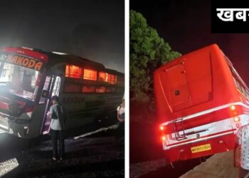 ब्रेकींग | Bus Accident: कोल्हापूर-पणजी खासगी बसला अपघात; प्रवासी झोपेत असताना अचानक…