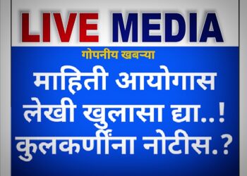 माहिती अधिकाराचे गांभीर्य नाही,लेखी खुलासा द्या. “त्या” तलाठी महोदयांना नोटीस..?