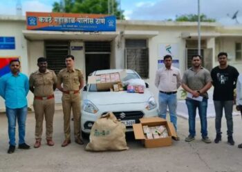 Sangli News : बनेवाडी – मोतीपिर खिंडी रस्त्यावर पाेलिसांनी रचला सापळा, गुटख्यासह 2 लाख 50 हजारांचा मुद्देमाल जप्त