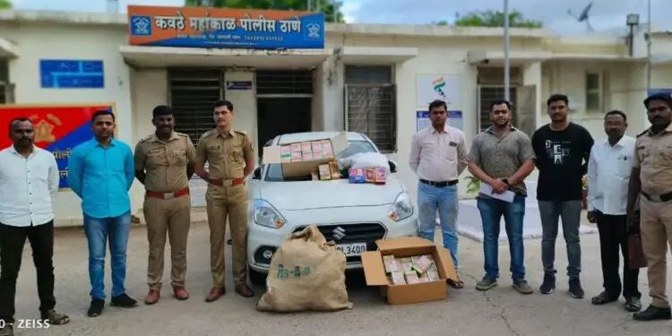 Sangli News : बनेवाडी – मोतीपिर खिंडी रस्त्यावर पाेलिसांनी रचला सापळा, गुटख्यासह 2 लाख 50 हजारांचा मुद्देमाल जप्त
