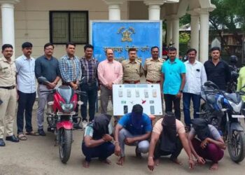 Sangli Crime : पैशाची बॅग पळवणाऱ्या आंतरराज्य टोळीतील चार जणांना अटक