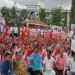 सांगली | जुनी पेन्शन लागू करण्यासह खासगीकरण रद्द करा, कर्मचाऱ्यांचा मोर्चा