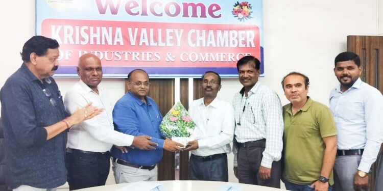 कृष्णा व्हॅली चेंबरने वेळोवेळी केलेल्या पाठपुराव्याला अखेर यश – सतीश मालू.