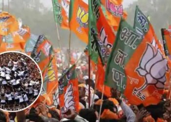 भाजपच्या दहीहंडीला संघर्षाचा ऊत..? एकीकडे सिनेअभिनेत्रींचा जलवा तर दुसरीकडे शिवरायांचा इतिहास सांगणारा कार्यक्रम..!