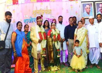 मिरज | आयुक्त सुनील पवार यांच्याकडून कन्यादान : आस्था बेघर केंद्रातील तरुणीचा विवाह थाटात..!