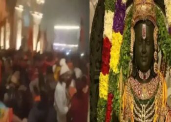 मोठी ब्रेकिंग | पहिल्याच दिवशी रामललाच्या दर्शनासाठी प्रचंड गर्दी, चेंगराचेंगरी सारखी स्थिती, पहा VIDEO