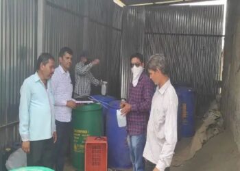 मांजर्डेत एमडी ड्रग्जचा ११.३७ लाखांचा कच्चा माल जप्त