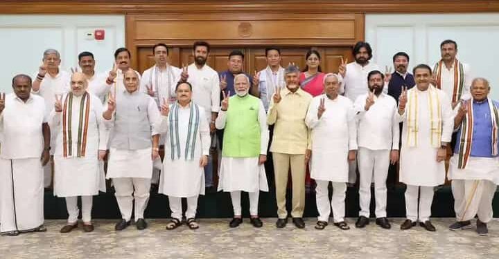 NDA सरकारचा फॉर्म्युला ठरला! ४ महत्त्वाची खाती भाजपाकडे,वाचा सविस्तर..!