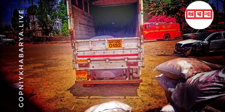 मोठी ब्रेकिंग | मिरजेतील पुलाखाली गुटख्याचा टेम्पो आला अन् पुढे निघाला..गुटखा तस्करांच्या पिकअपची धडक; तरुणाचा मृत्यू