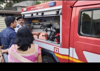 सांगली मनपाच्या अग्निशमन दलात मिनी रेस्क्यू QRV वाहनाचा समावेश