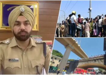 मोठी ब्रेकिंग | आयपीएस संदीपसिंह गिल्ल व वरिष्ठ पोलीस निरीक्षकाच्या अंगावर पेट्रोल टाकले, शरद पवार गटाच्या कार्यकर्त्याचे कृत्य