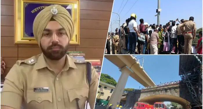 मोठी ब्रेकिंग | आयपीएस संदीपसिंह गिल्ल व वरिष्ठ पोलीस निरीक्षकाच्या अंगावर पेट्रोल टाकले, शरद पवार गटाच्या कार्यकर्त्याचे कृत्य