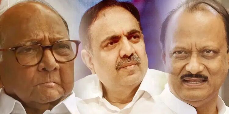 मोठी ब्रेकिंग | अजित पवार अन् जयंत पाटील यांच्यात बंद दाराआड चर्चा, राजकीय गटात उत्सुकता