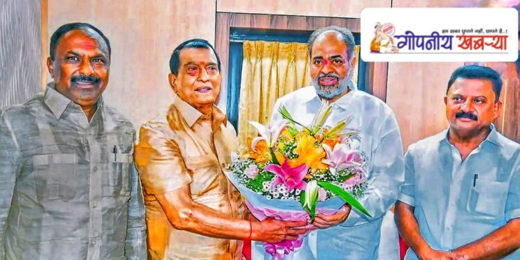 ब्रेकिंग | महादेवराव महाडिकांनी अचानक घेतली आमदार कोरेंची भेट; अर्धा तास बंद खोलीत चर्चा, ‘गोकुळ’चं राजकारण तापणार!