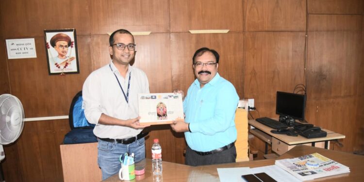 कोल्हापूर विभागीय माहिती उपसंचालकपदाचा प्रवीण टाके यांनी स्विकारला पदभार