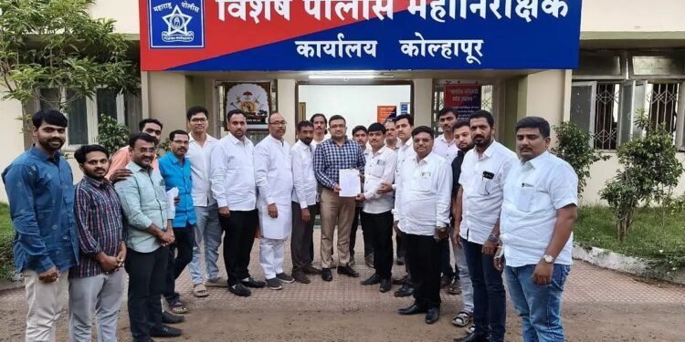 सांगली | ‘या’ पोलिस अधिकाऱ्यांवर कारवाई करा, निवेदनाद्वारे मागणी..!