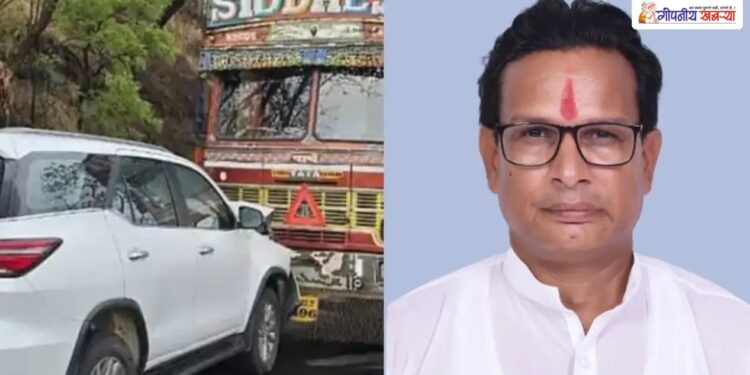 मोठी ब्रेकिंग! अजित पवार गटातील आमदाराचा भीषण अपघात; ट्रक आणि कारची धडक