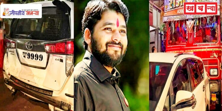 मोठी ब्रेकिंग | मद्यधुंद ट्रक चालकाची मागून धडक, लोकवर्गणीतून दिलेल्या रविकांत तुपकरांच्या ‘लोकरथ’ गाडीचा अपघात