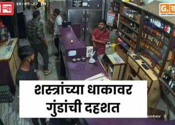 सांगलीमध्ये गुंडाची दादागिरी, हॉटेलमध्ये राडा घातला, घटना सीसीटीव्हीमध्ये कैद