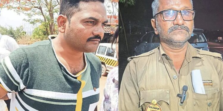 ब्रेकिंग | भररस्त्यात शिवीगाळ, दमदाटी करत एसटी चालकाला पोलिसाने केली मारहाण;