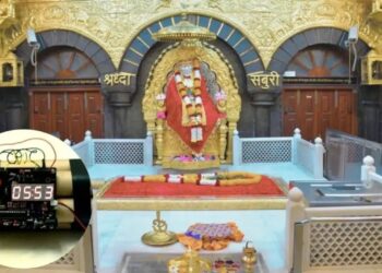 धक्कादायक ब्रेकिंग! शिर्डीच्या साई समाधी मंदिराला पाइप बॉम्बने उडवून देण्याची धमकी