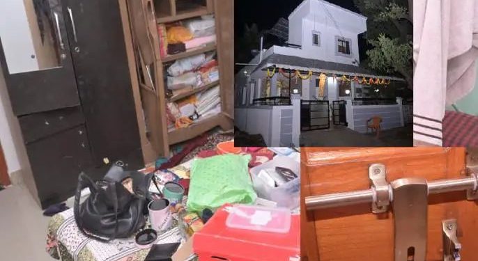 सांगली महापालिकेच्या निवृत्त कर्मचाऱ्याचा बंगला फोडला, पंधरा तोळे सोन्यासह रोकड लंपास