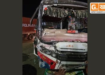 ब्रेकिंग | मंचर जवळ भाविकांच्या बसला अपघात; नागपूर येथील २२ भाविक जखमी!